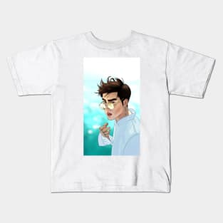 Boy with Sea (Mek Jirakit) Kids T-Shirt